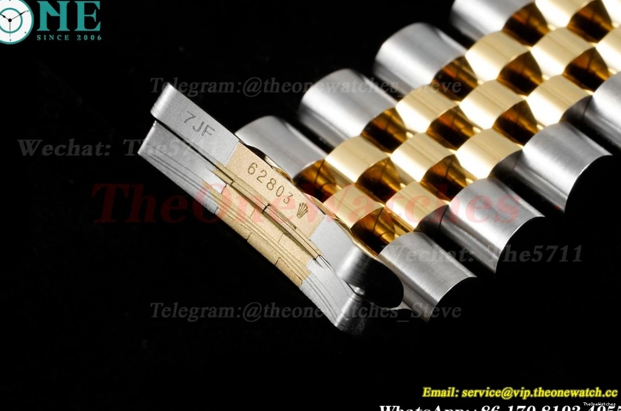 Blk SS VR3235 41MM YG 126333 Jub Datejust Stk GMF 904L 0211